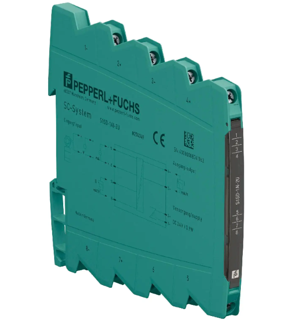Pepperl + Fuchs S1SD-1AI-2U Trennverstärker-Splitter, Original, Neuware, auf Lager