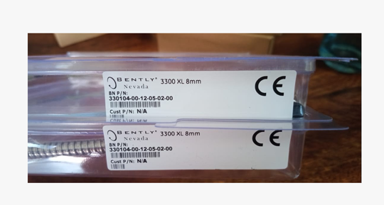 Original Bently Nevada 330104-00-12-05-02-00 3300 XL Näherungssensor, neu und auf Lager