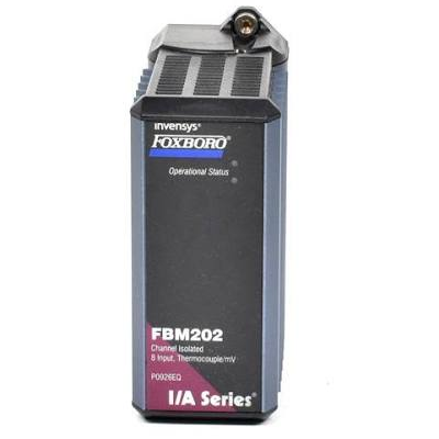 Foxboro FBM202 P0916DW Thermocouple mV Input Module (I/A Series 200) – 8-Channel, Thermocouple Input, Isolated, Cold Junction Compensation